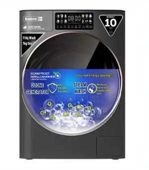 Scanfrost 11kg/7kg Inverter Washer Dryer Combo | SFWD117INVME
