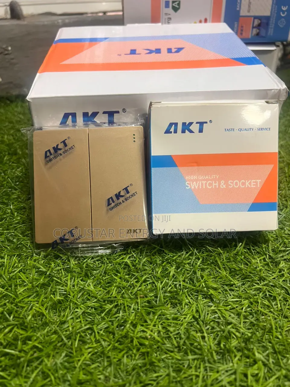 AKT Golden Series Switch & Socket