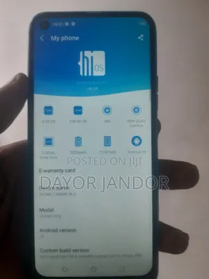 Tecno Camon 16S 128 GB Blue