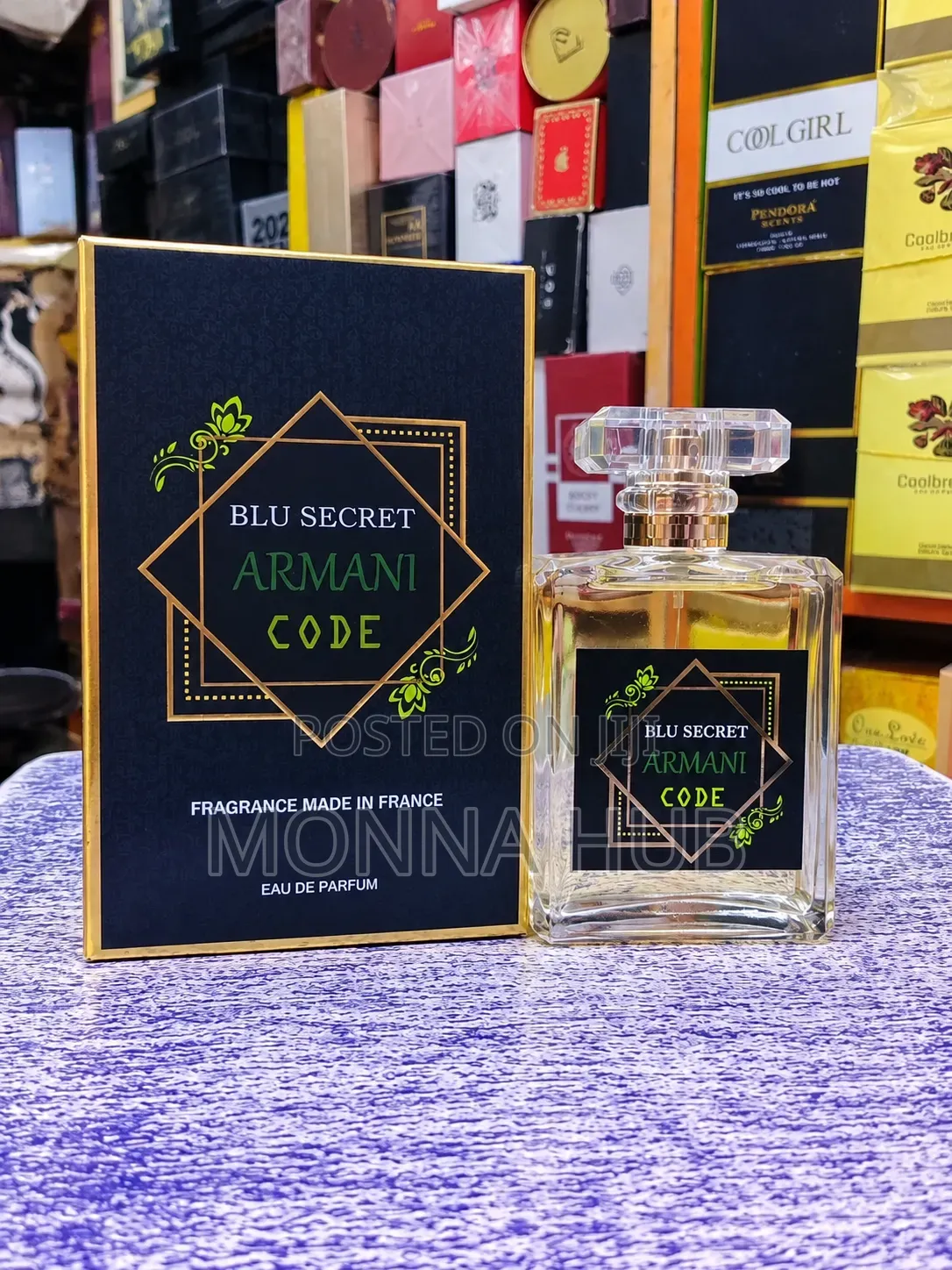 Blue Secret Armani Code