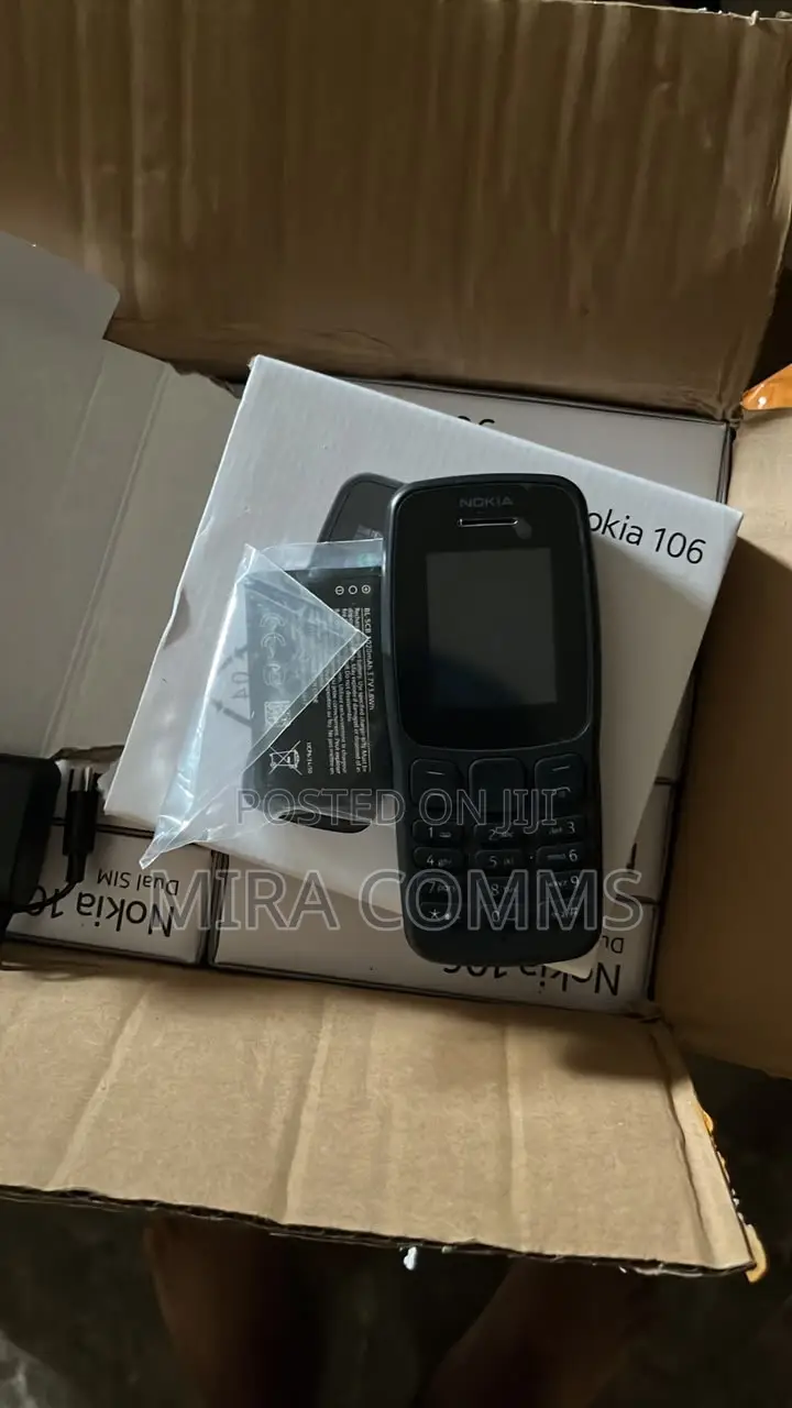 New Nokia 106 Black