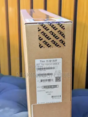 New Laptop MSI GF65 Thin 10UE 16GB Intel Core i5 SSD 512GB