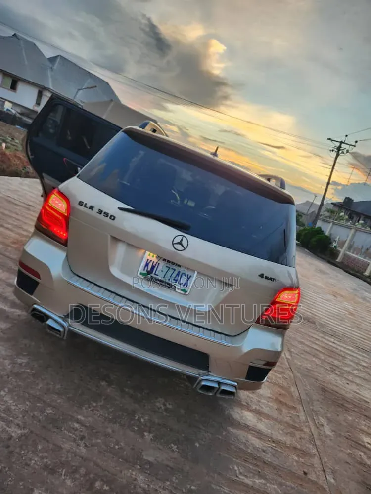 Mercedes-Benz GLK-Class 2012 Gold