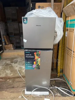 Brand New Hisense 154L Double Door Standing Fridge Energy Saving 2Yrs