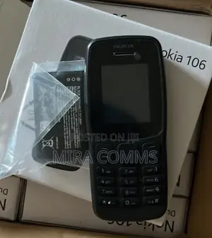 New Nokia 106 Black