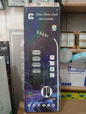 800watts Solar Street Light (8 Eyes Divided)