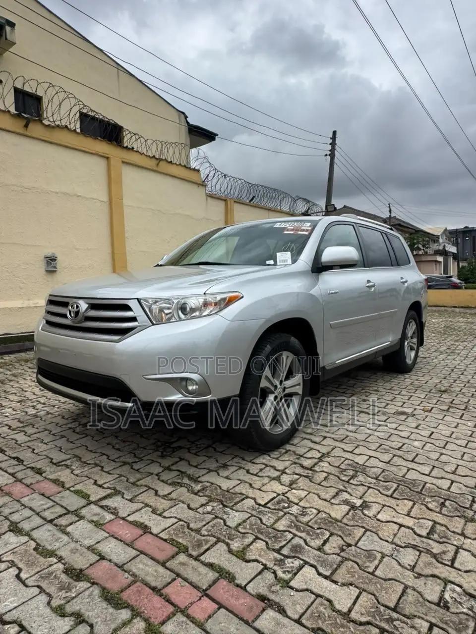 Toyota Highlander 2012 Silver