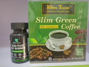 Slim Plus Fat Burner and Slim Green Coffee (For Healthy Weight Loss)