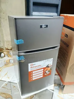New Zen Small Double Door Fridge (90L) Super Cooling Warrant 2years