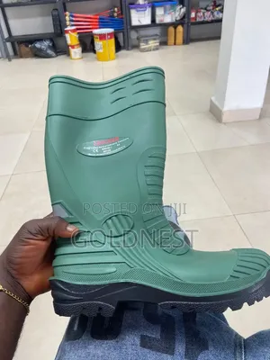 Original Trucker Safety Rain Boots – Heavy Duty Gumboots
