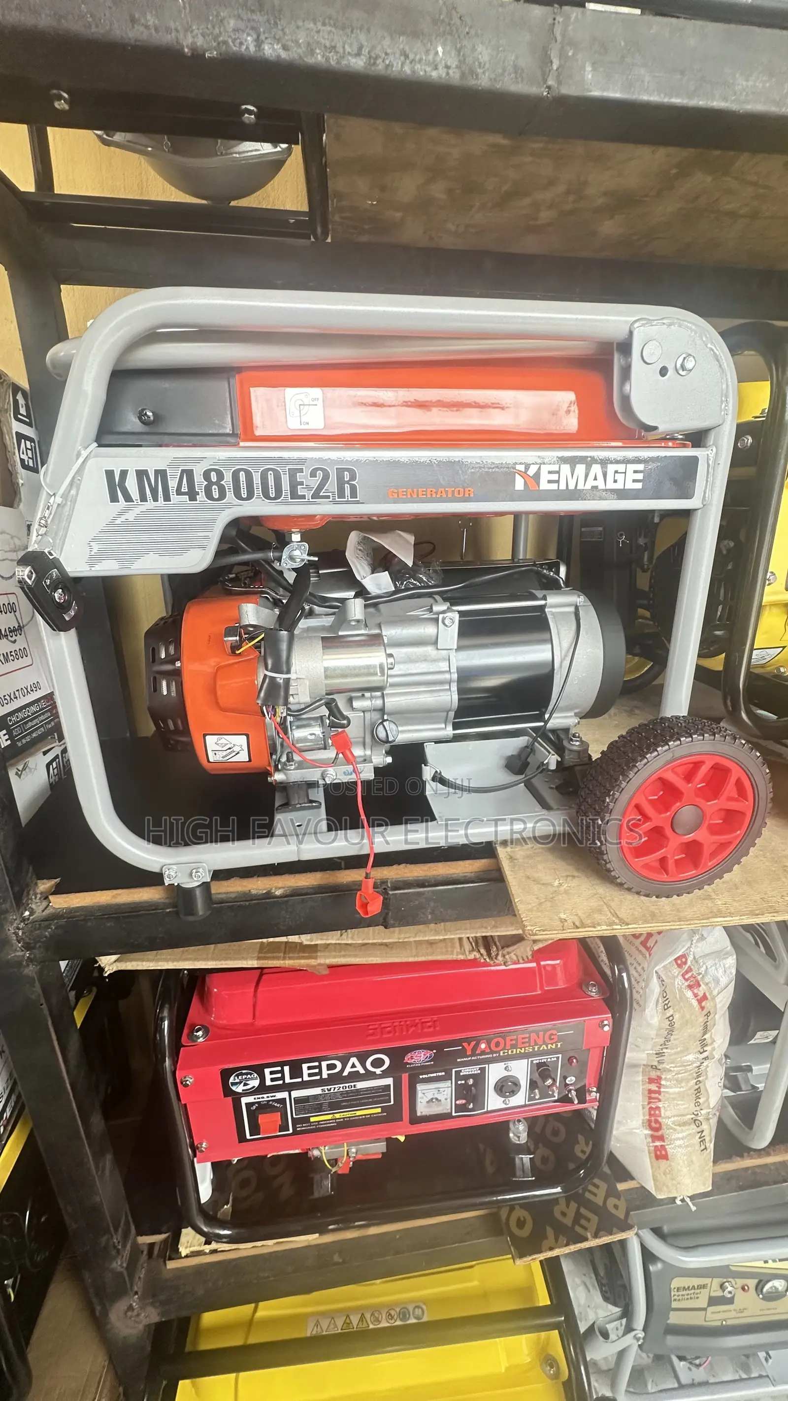 Kemage 4.5kva Generator With Remote Control