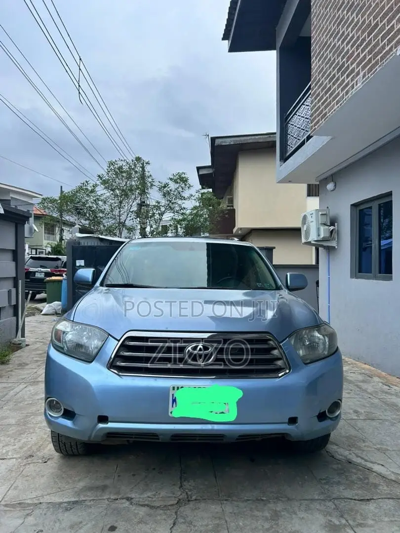 Toyota Highlander 2007 Blue