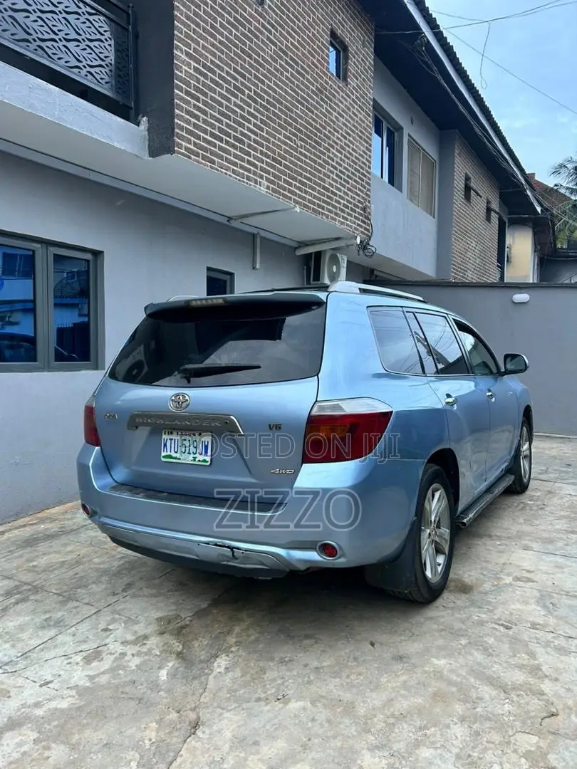 Toyota Highlander 2007 Blue