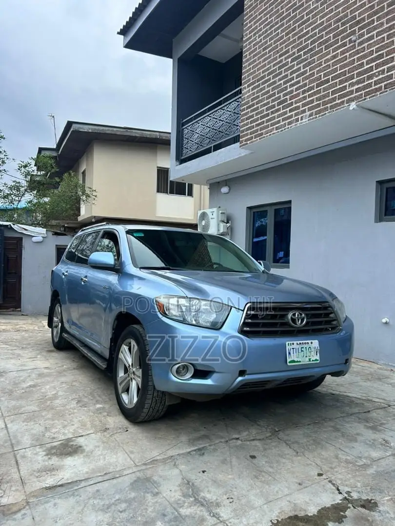 Toyota Highlander 2007 Blue
