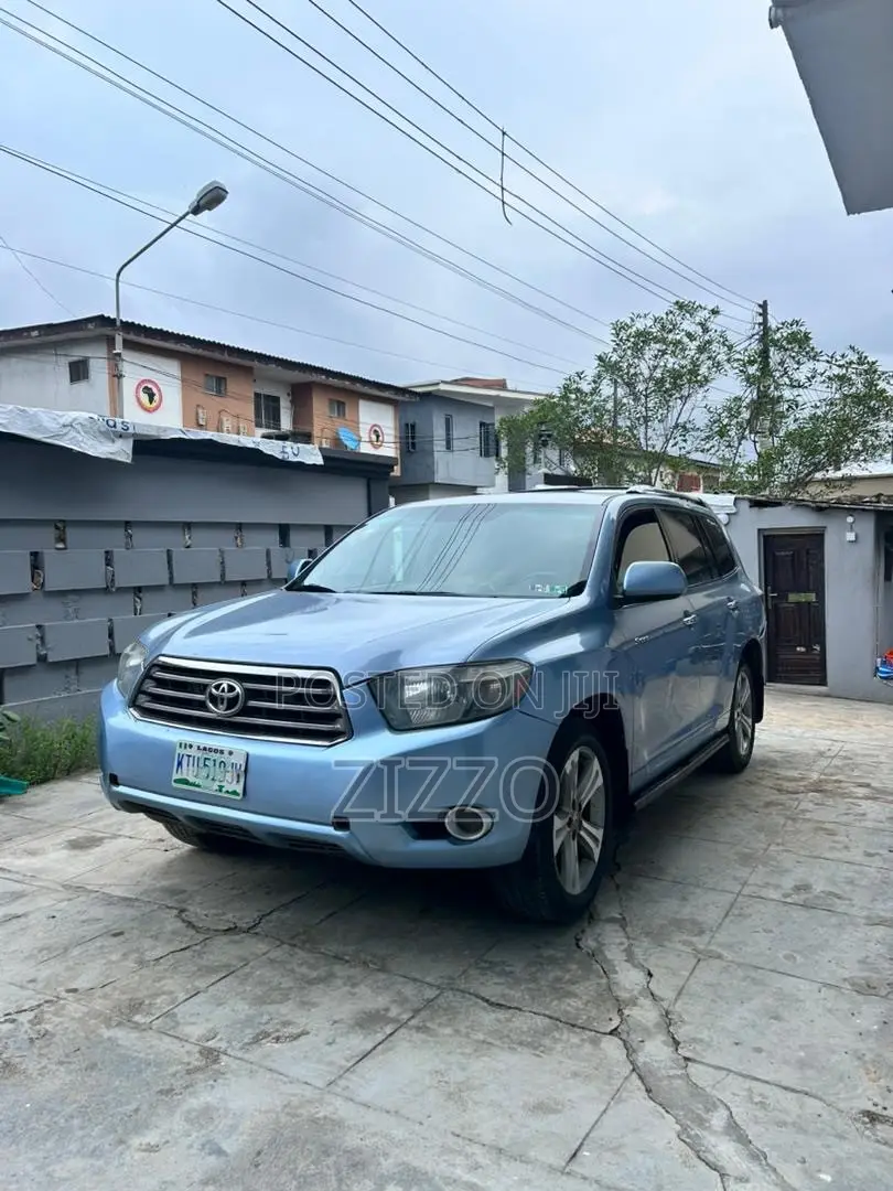 Toyota Highlander 2007 Blue