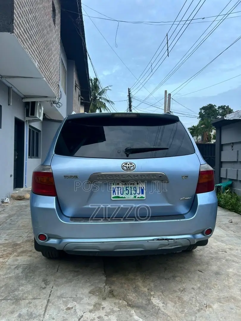 Toyota Highlander 2007 Blue