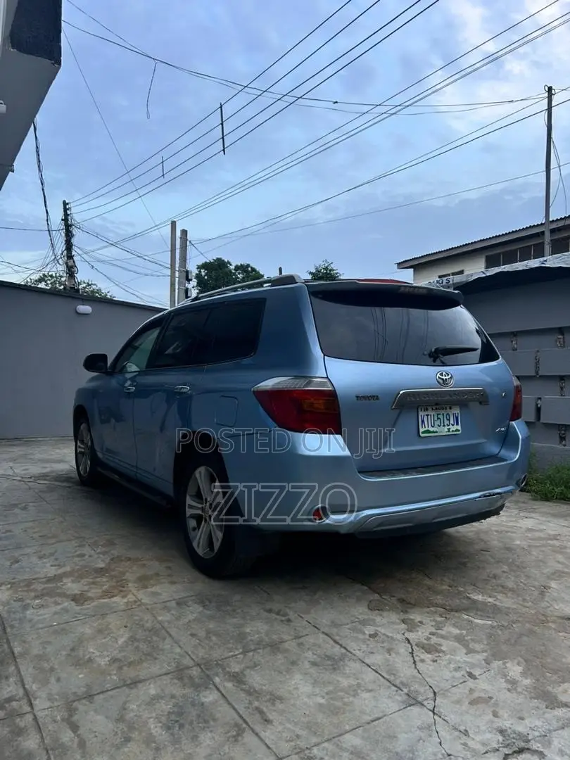 Toyota Highlander 2007 Blue