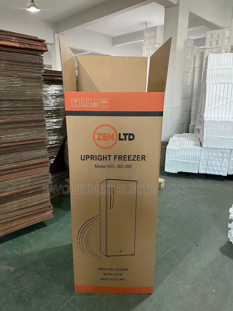 Brand New Zen LTD Upright Freezer 6Step Super Cooling for Business