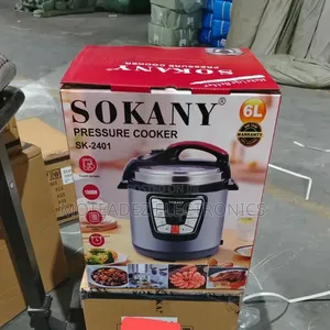 Sokany 6L 1000w High Quality Multifunctional Electric Pressure Cooker