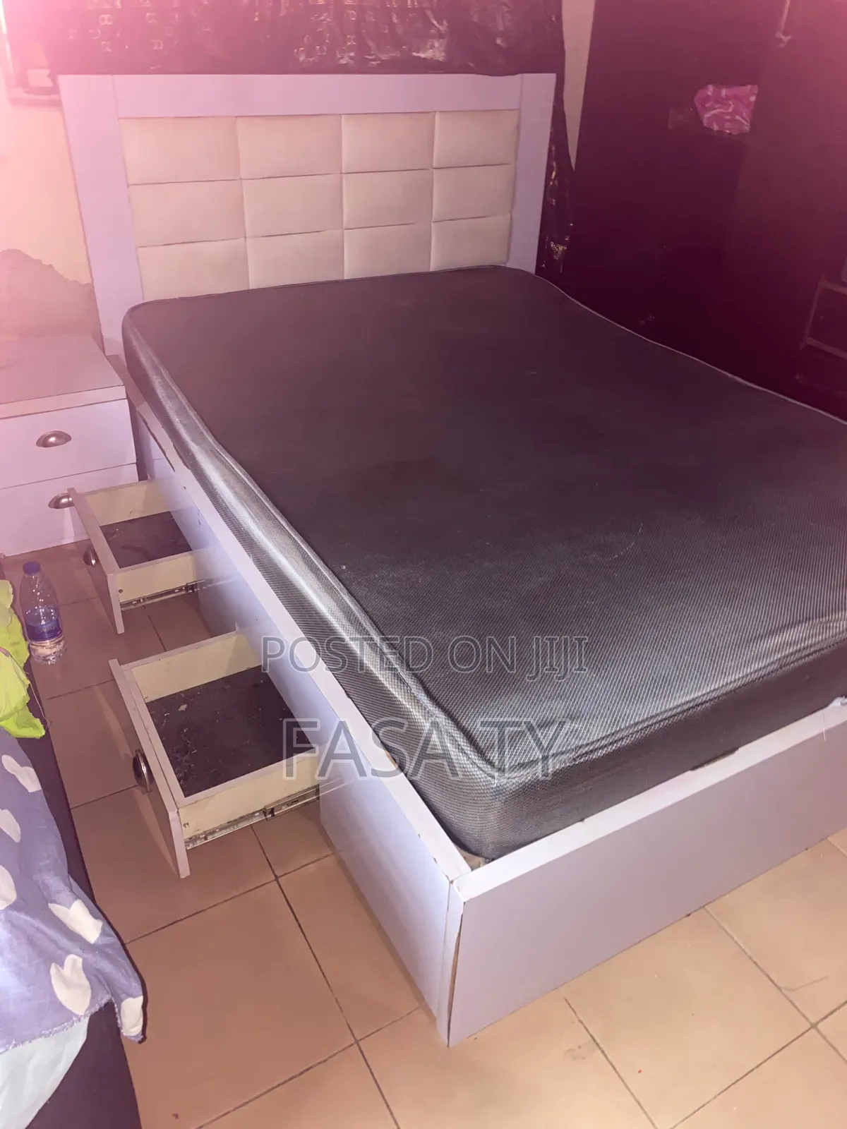 Bed Frame and Mattress