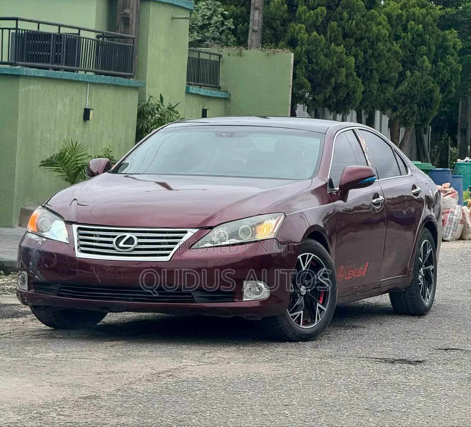 Lexus ES 350 2011 Red