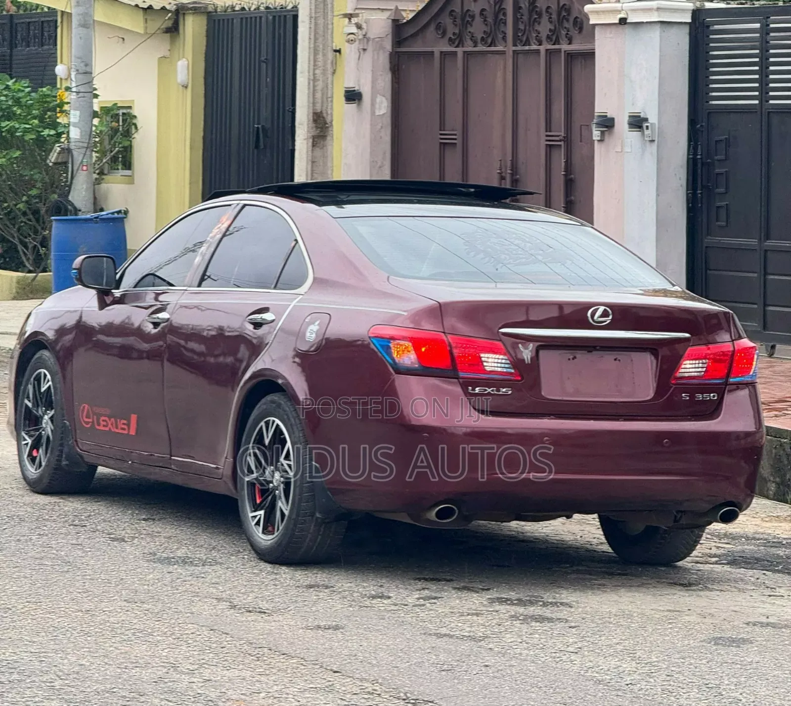Lexus ES 350 2011 Red