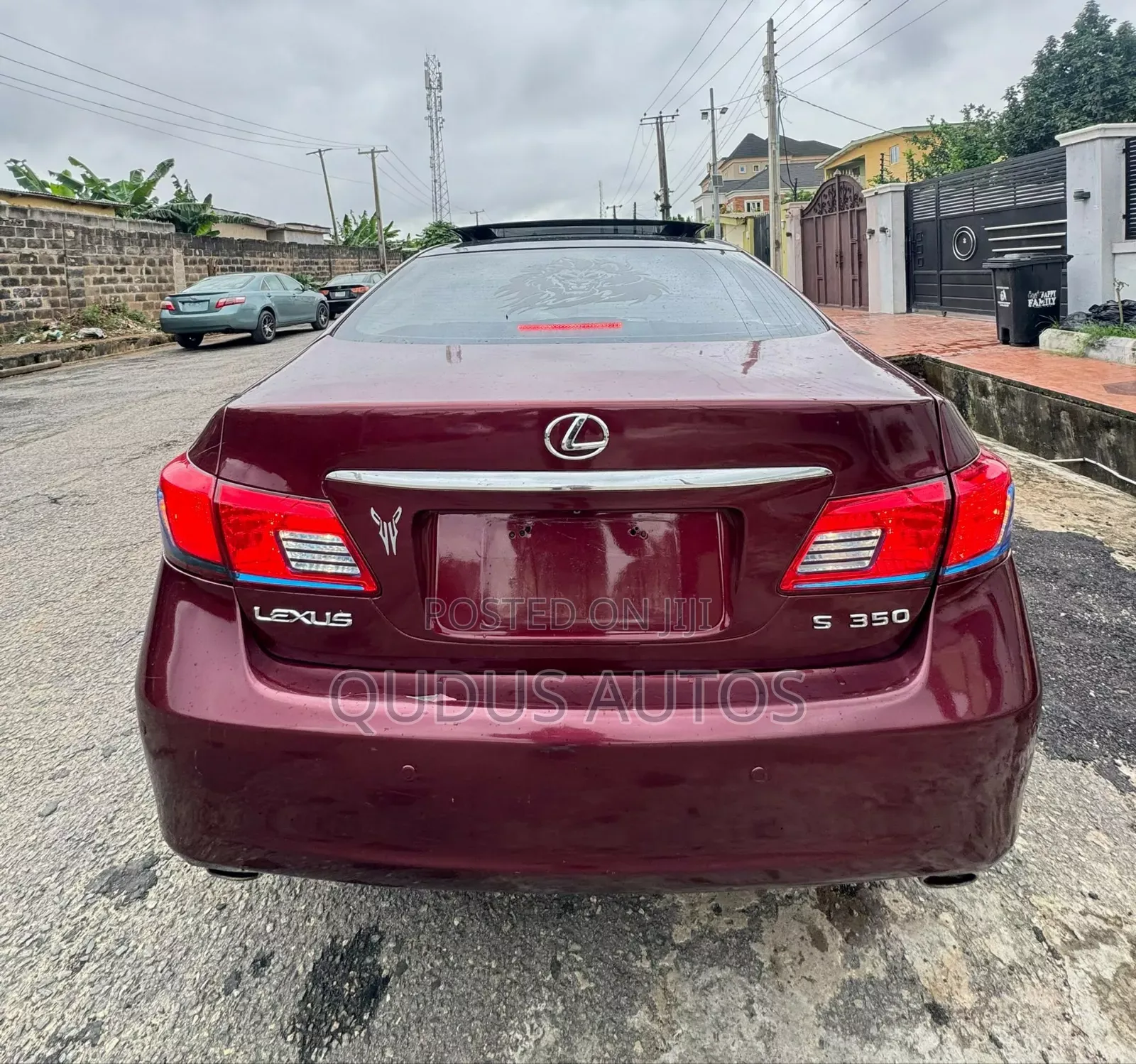 Lexus ES 350 2011 Red