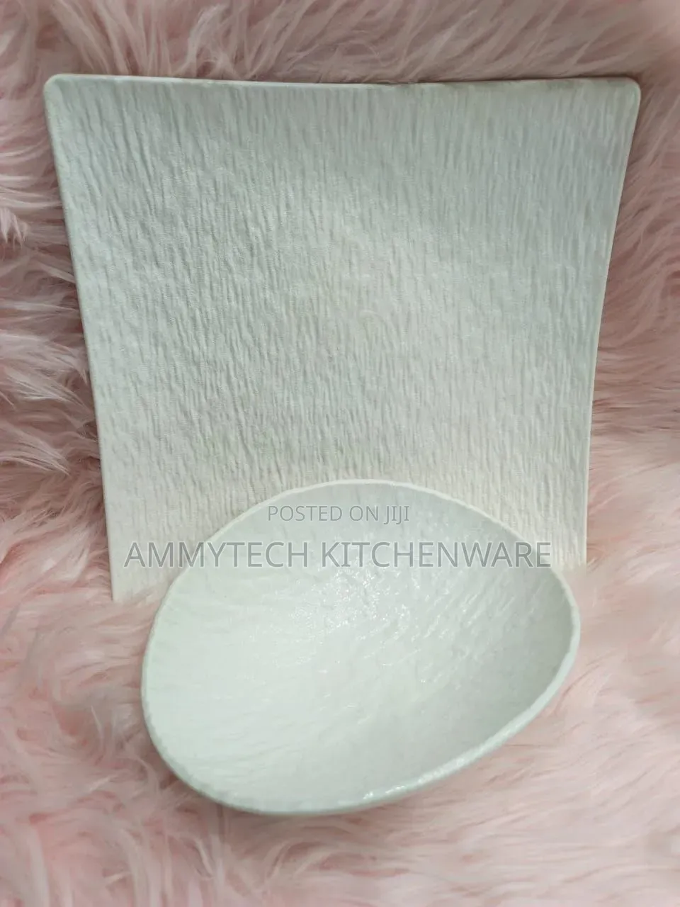Classic White Flat and Bowl(12pcs)