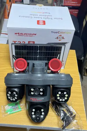 T33 Solar Camera 3 Auto-Rotate