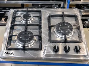 UK Used Magic 3 Burner Flat/Cabinet Gas Cooker With Battery Ignition