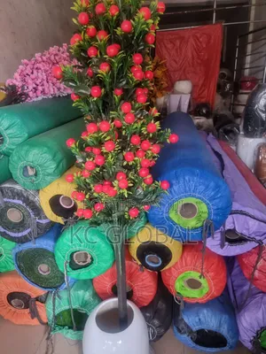 Outdoor and Indoor Artificial Flower and Vase