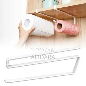 Tissue Holder With Adhesive Or Under Cabinet Tissue Holder