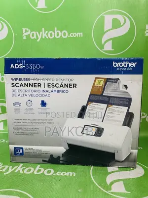 Brother ADS-3350W Wireless High-Speed Professional Desktop Scanner