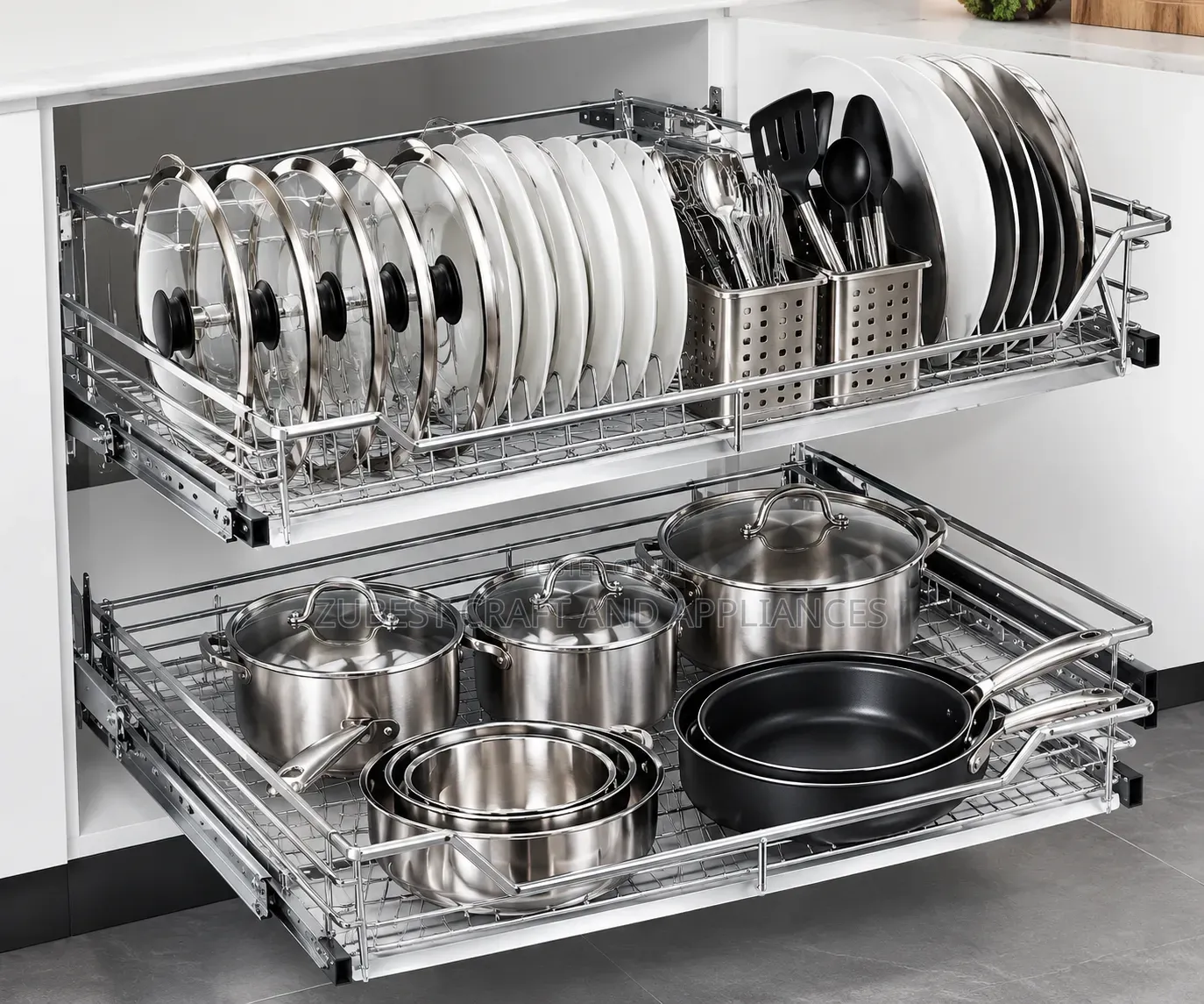 Stainless Pot Rack