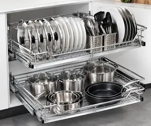 Stainless Pot Rack