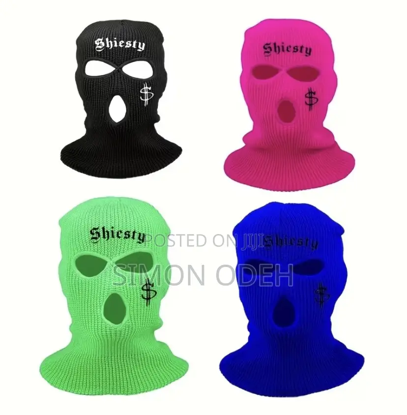 3 Hole Unisex Full Face Mask