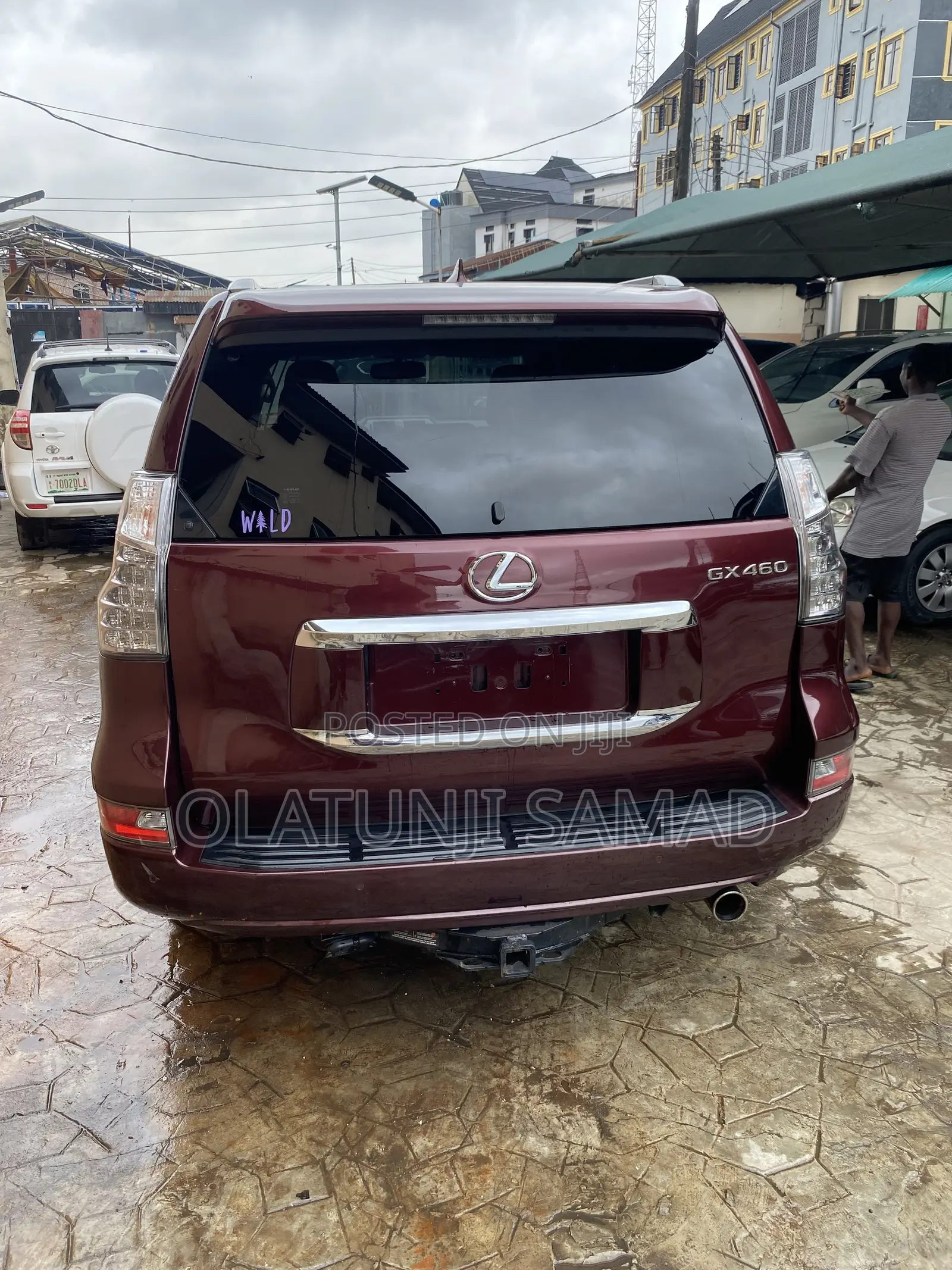 Lexus GX 2019 Burgundy
