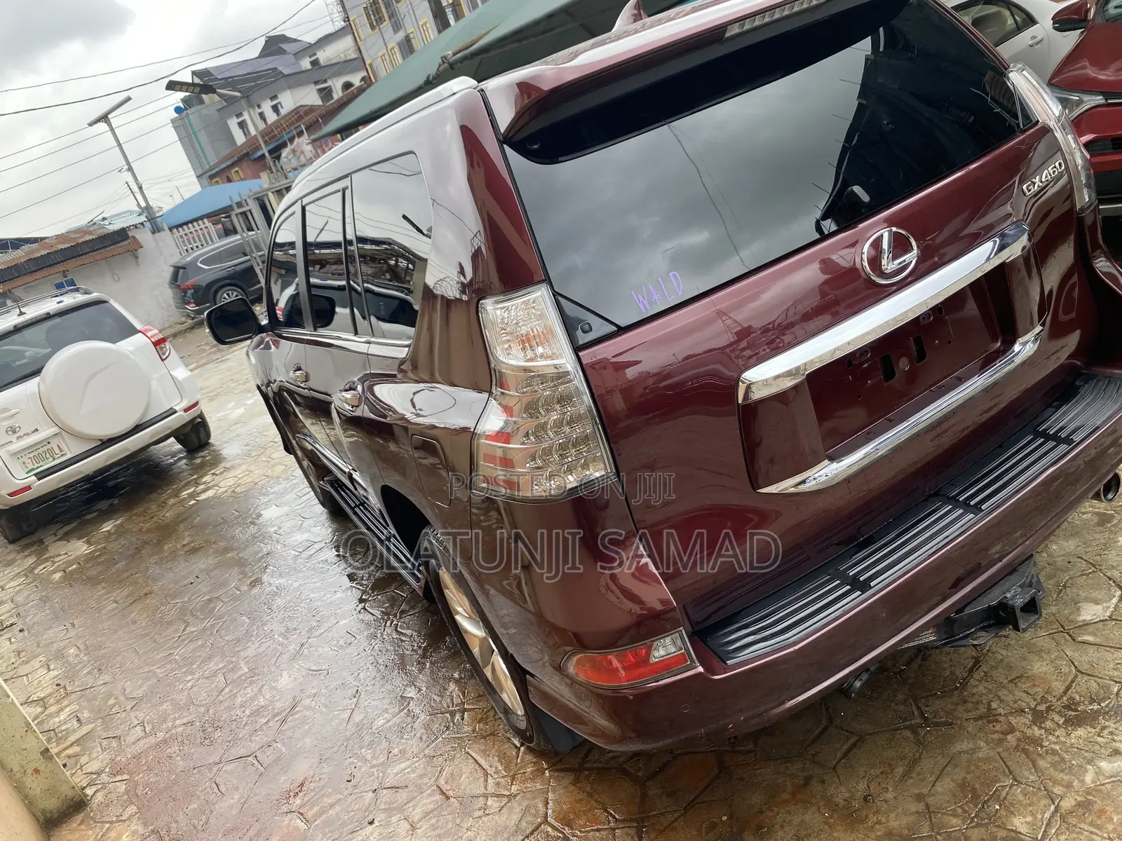 Lexus GX 2019 Burgundy