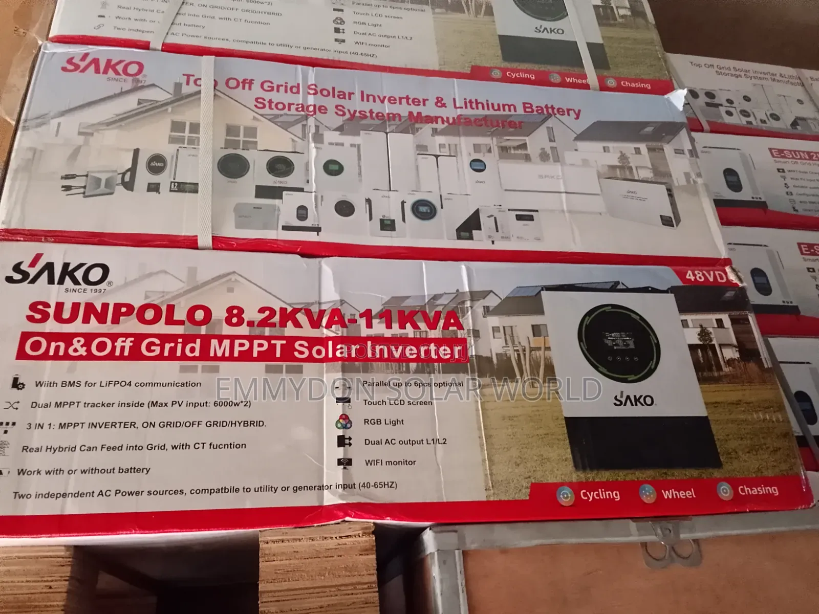 SAKO Solar Hybrid Inverter 11kva 48v Parallel