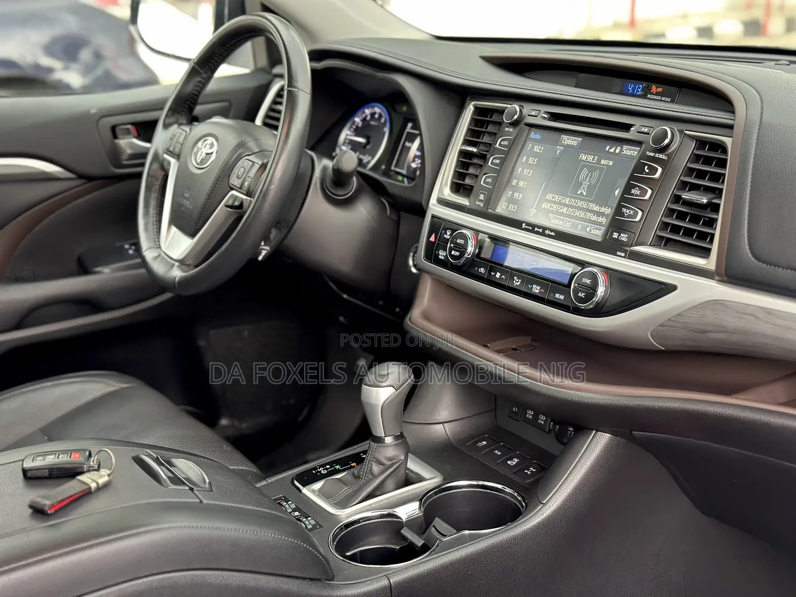 Toyota Highlander Limited Platinum 2019 Blue