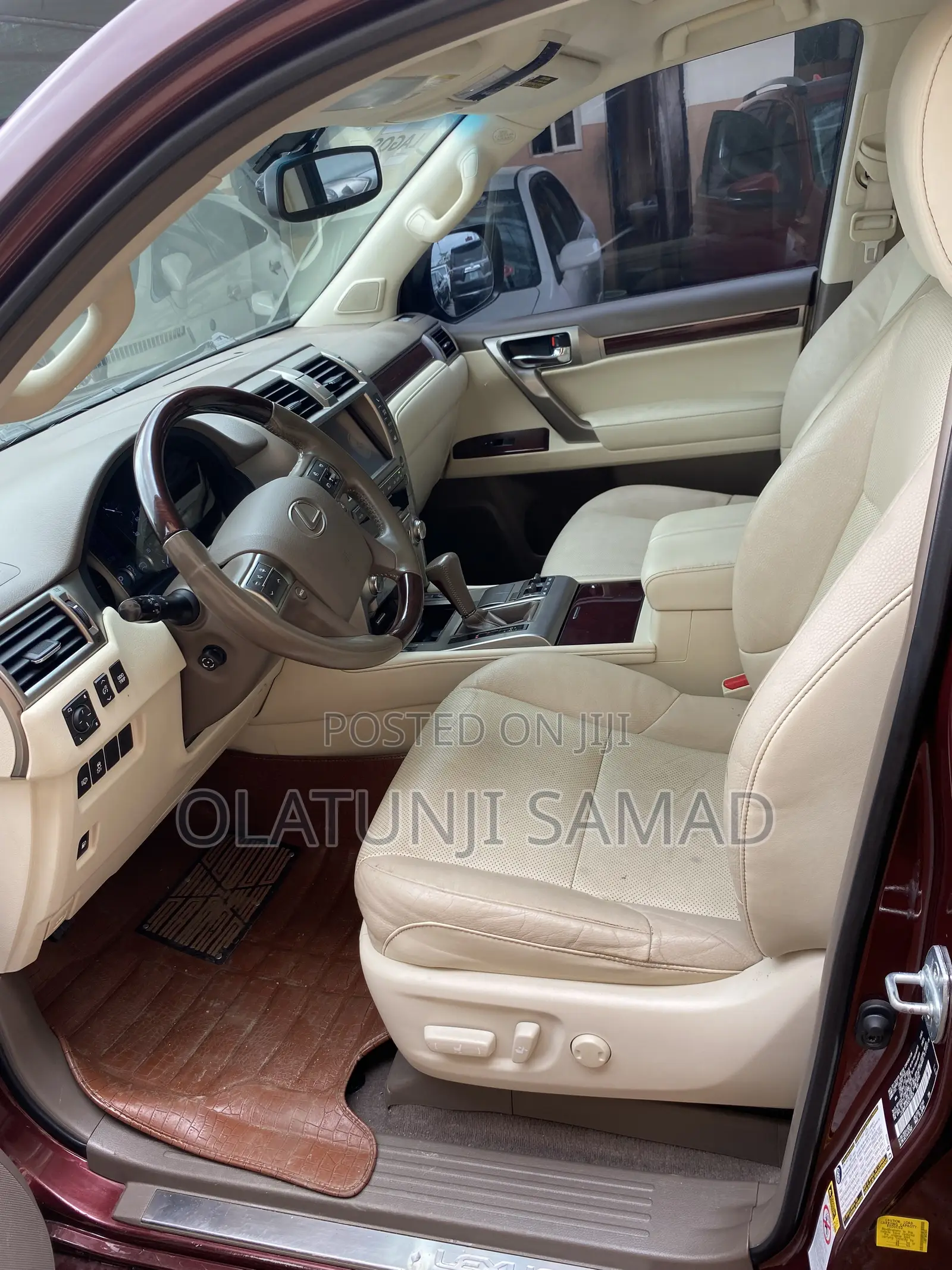 Lexus GX 2019 Burgundy