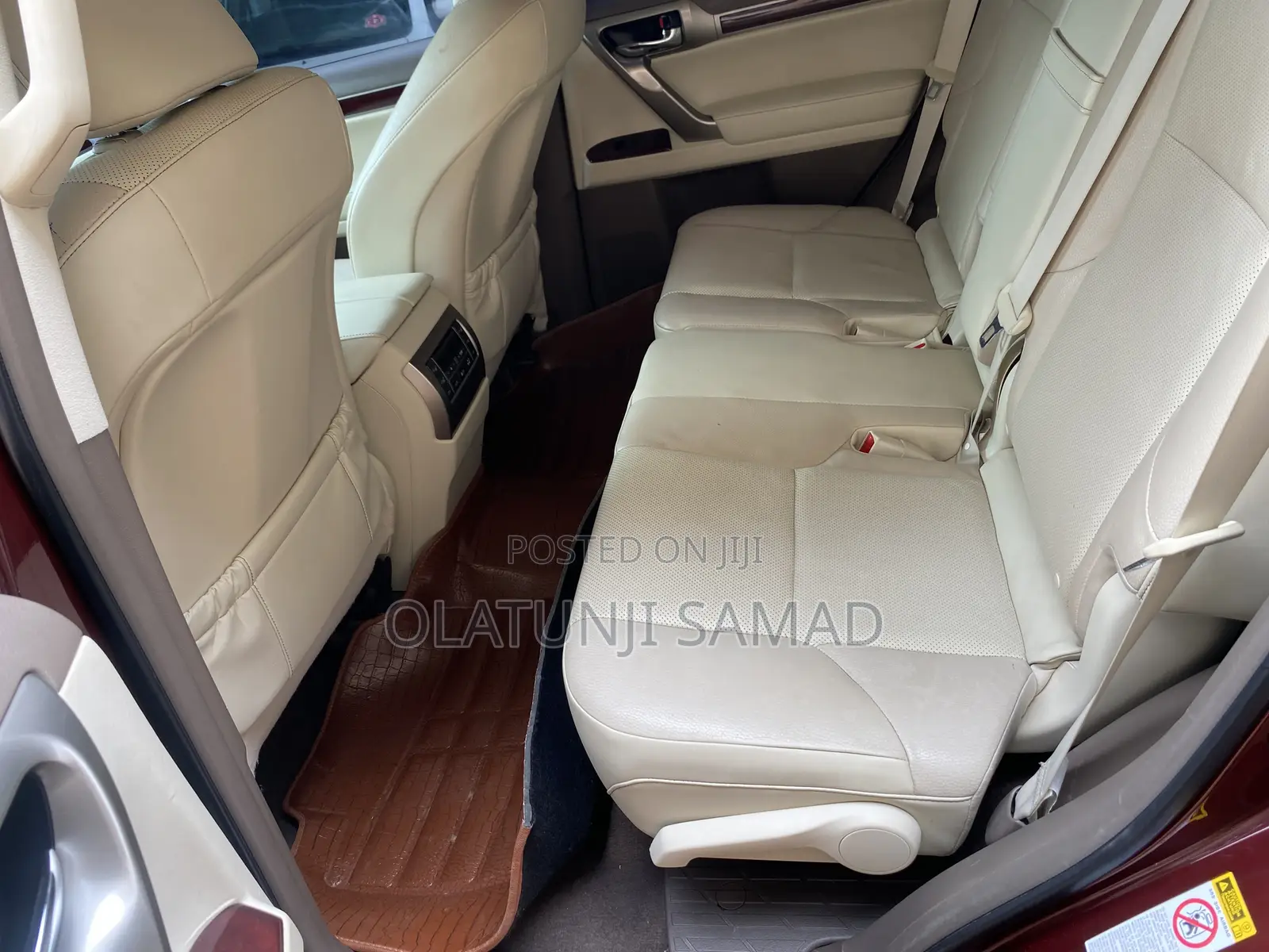 Lexus GX 2019 Burgundy