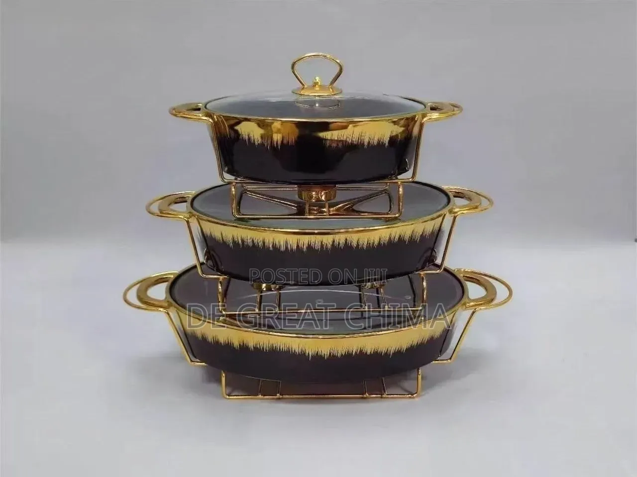 Luxury 3in1 Ceramic Casserole Dish Set