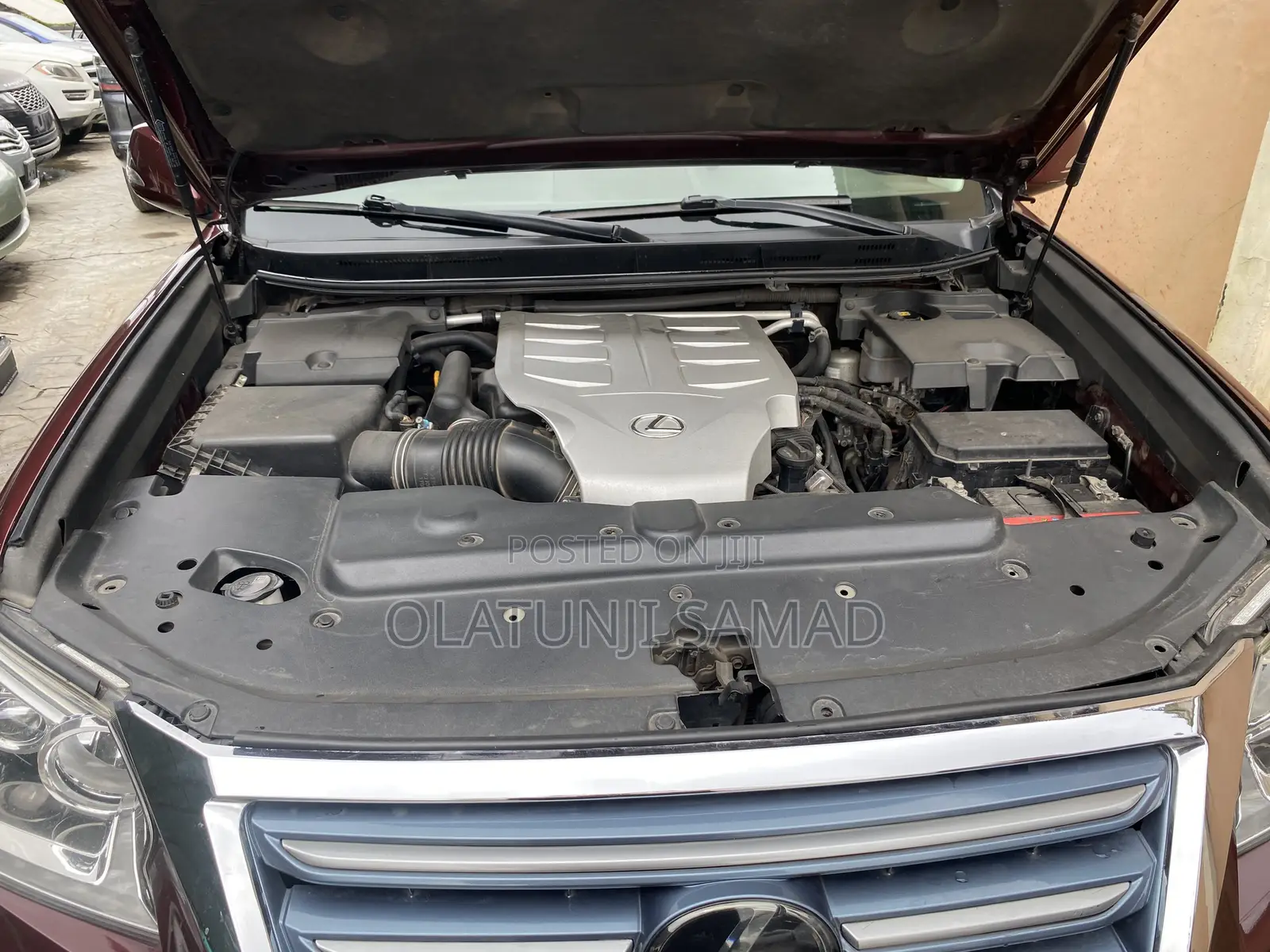 Lexus GX 2019 Burgundy