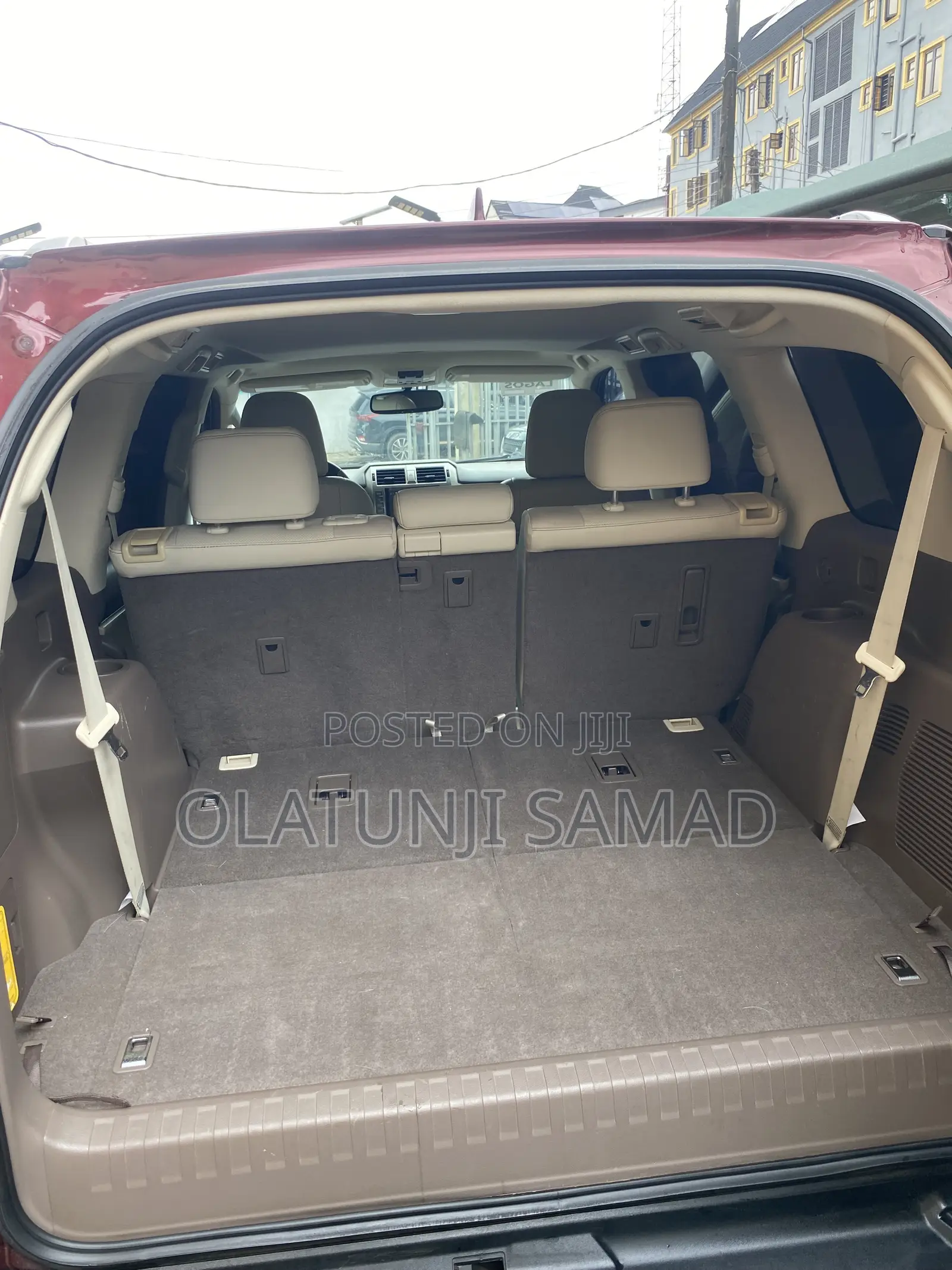 Lexus GX 2019 Burgundy