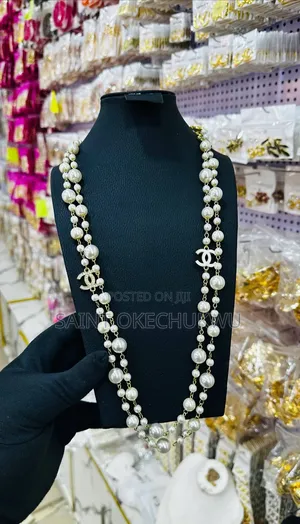 Long Pearl Necklace