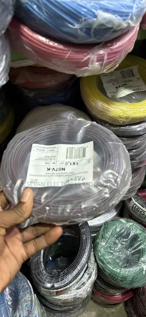 1mm Flexible Black Cable