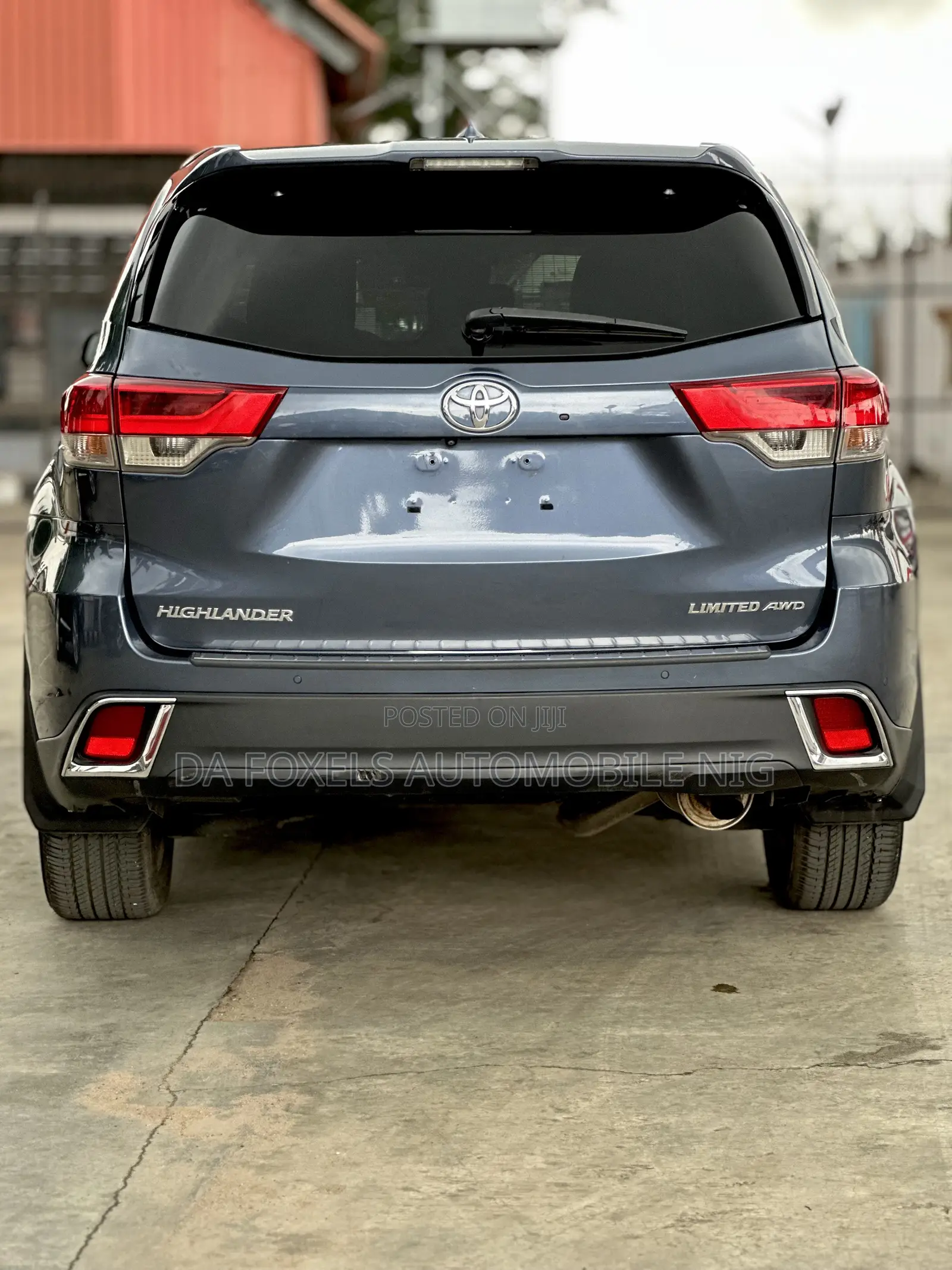 Toyota Highlander Limited Platinum 2019 Blue