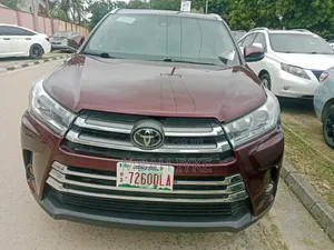 Toyota Highlander Limited 2019 Red