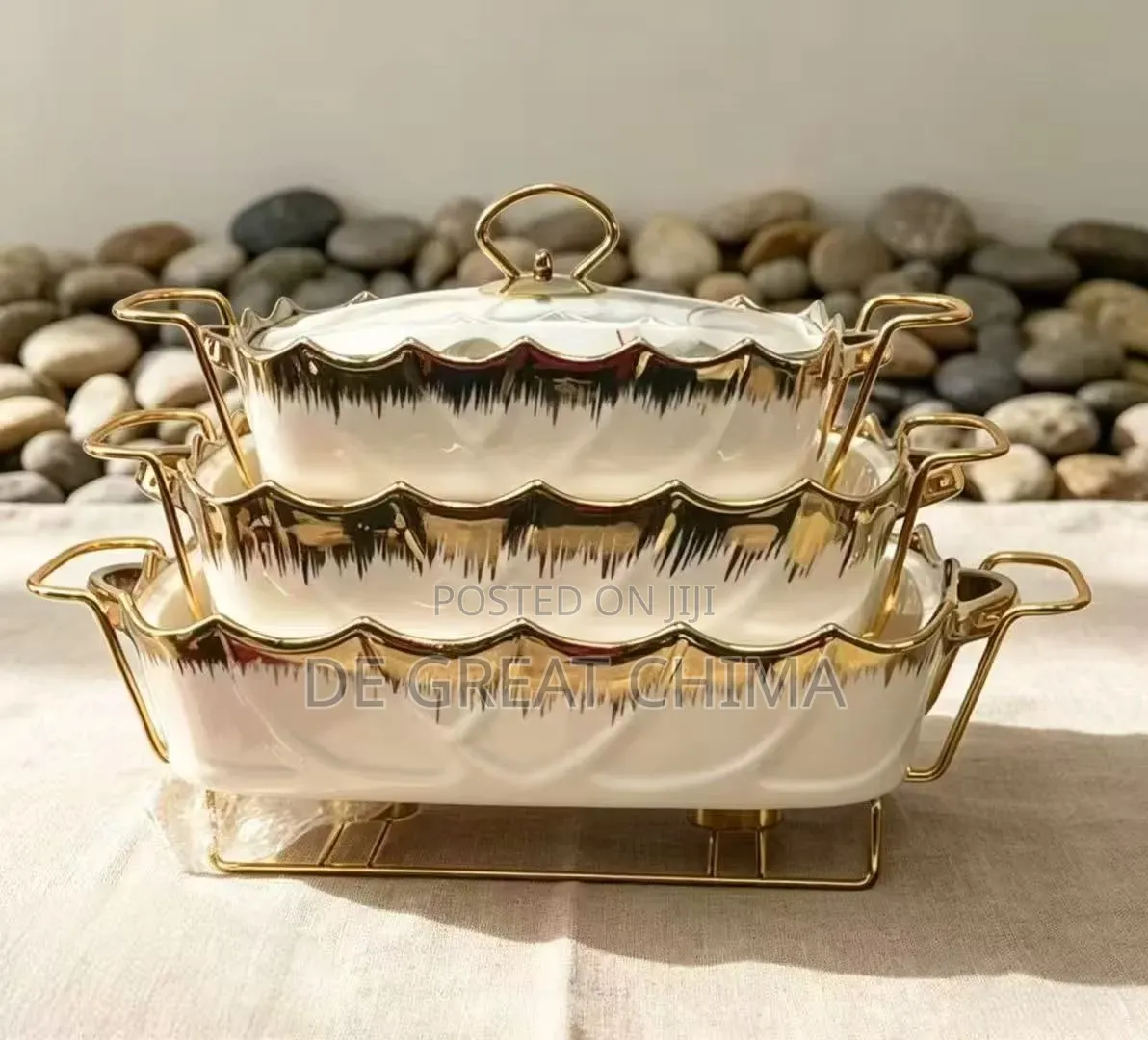 Luxury 3in1 Ceramic Dish Set